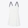 Abito da tennis con jersey performante e scollo incrociato sulla schiena