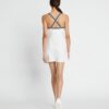 Abito da tennis con jersey performante e scollo incrociato sulla schiena