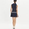 Abito da tennis in jacquard di spugna