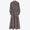 Abito Eleanor in twill di seta