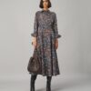 Abito Eleanor in twill di seta