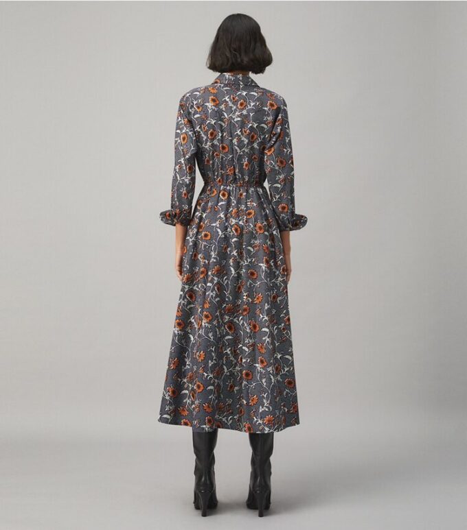 Abito Eleanor in twill di seta