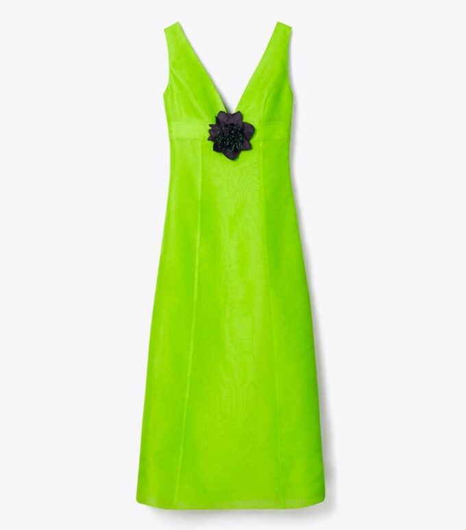 Abito in organza di seta