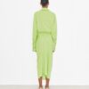 Abito jacquard con polsini Abito jacquard con polsini
