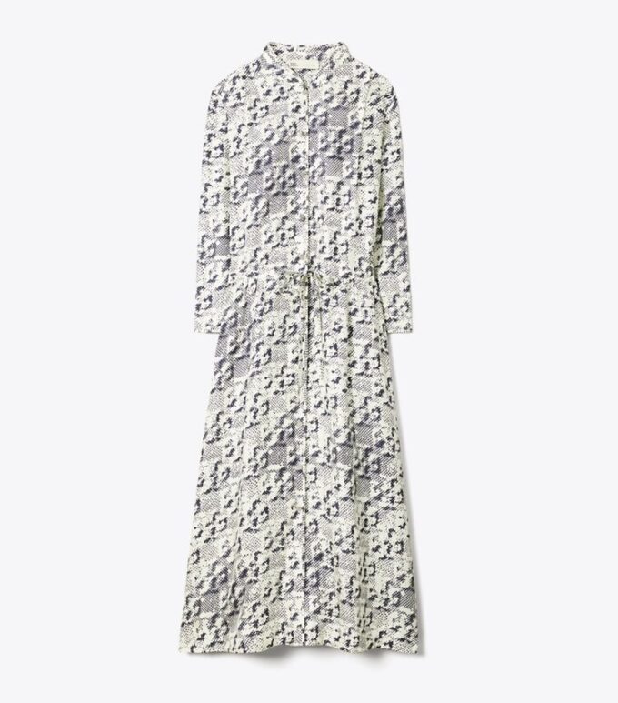 Abito midi in seta Abito midi in seta