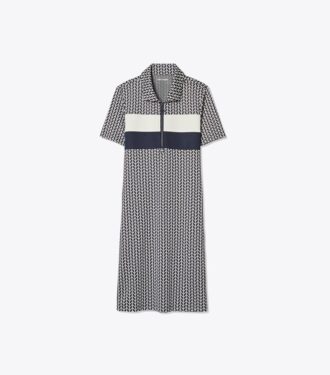 Abito Performance Jacquard Color-Block Abito Performance Jacquard Color-Block
