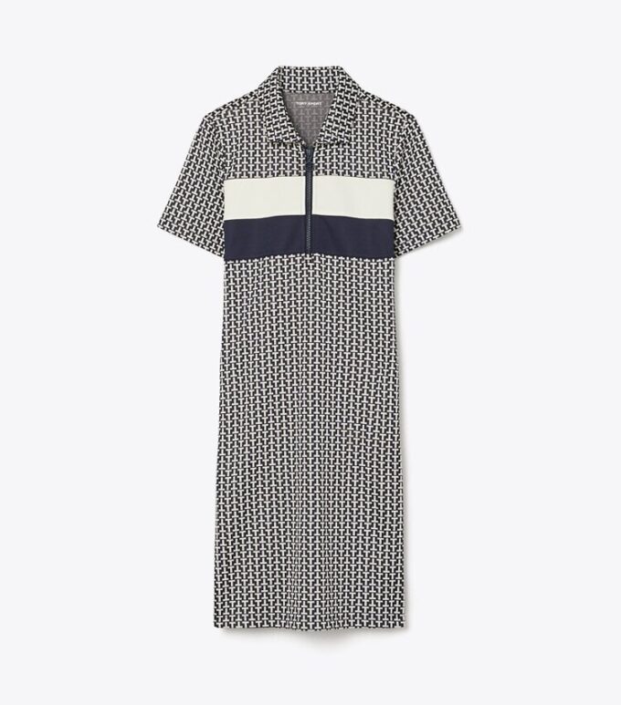 Abito Performance Jacquard Color-Block Abito Performance Jacquard Color-Block