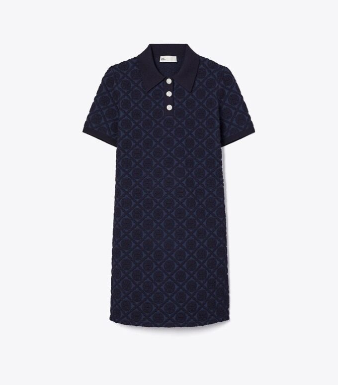 Abito polo jacquard Abito polo jacquard