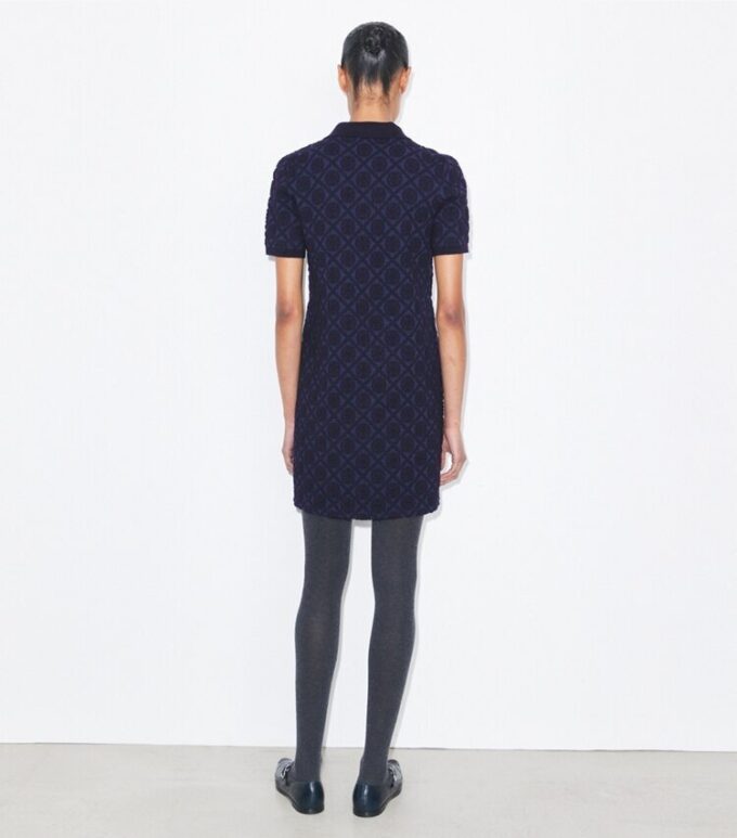 Abito polo jacquard Abito polo jacquard