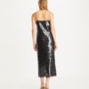 Abito sottoveste con paillettes