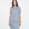 Abito T-shirt in cotone stampato Abito T-shirt in cotone stampato