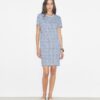 Abito T-shirt in cotone stampato Abito T-shirt in cotone stampato