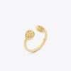 Anello aperto Icon Pavé