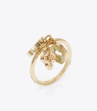 Anello con ciondolo Forget Me Not