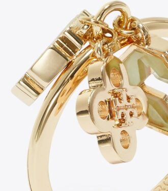 Anello con ciondolo Forget Me Not