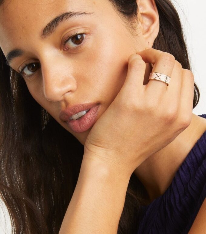 Anello Icon T Monogram
