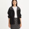 Anorak reversibile in jacquard con T Monogram Anorak reversibile in jacquard con T Monogram