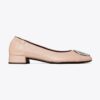 Ballerine con punta rinforzata e tacco Claire