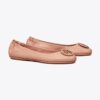 Ballerine da viaggio Minnie con logo in pelle