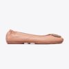 Ballerine da viaggio Minnie con logo in pelle