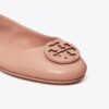 Ballerine da viaggio Minnie con logo in pelle