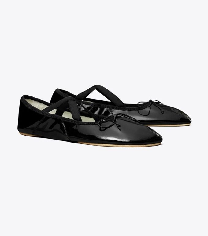 Ballerine Mary Jane con punta aperta Ballerine Mary Jane con punta aperta