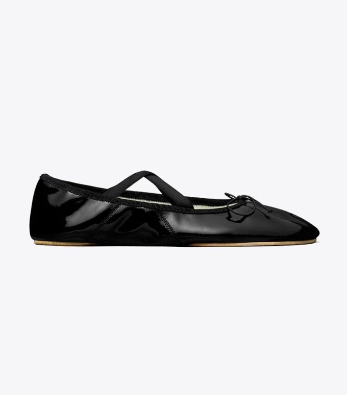 Ballerine Mary Jane con punta aperta Ballerine Mary Jane con punta aperta