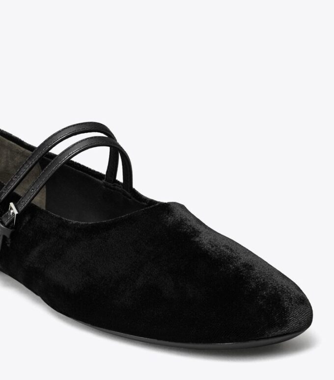 Ballet Mary Jane a due cinturini
