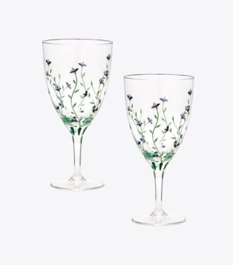 Bicchiere da vino Jolie Fleur, set da 2