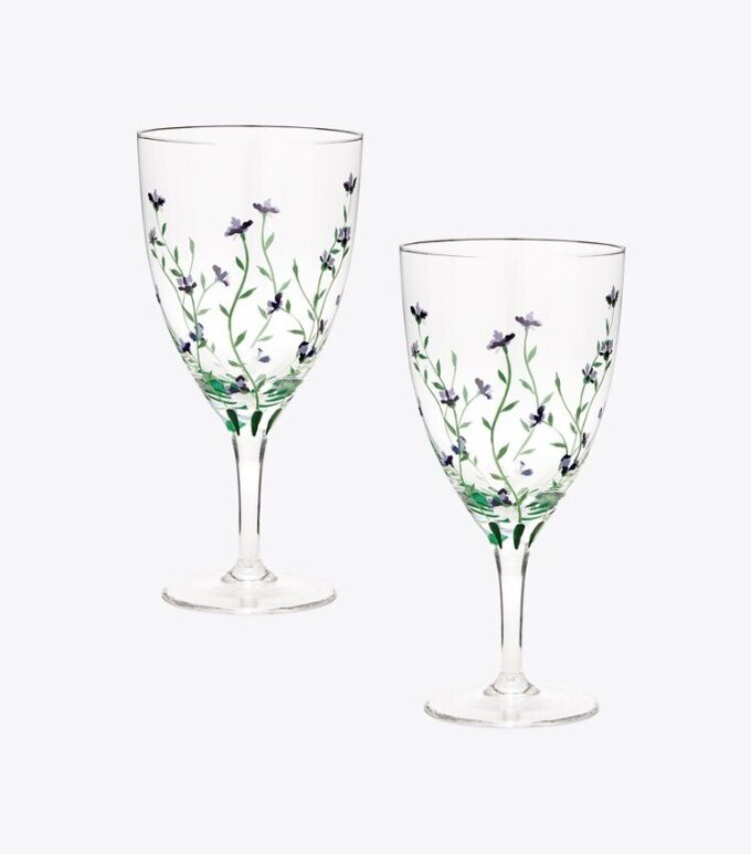 Bicchiere da vino Jolie Fleur, set da 2 Bicchiere da vino Jolie Fleur, set da 2