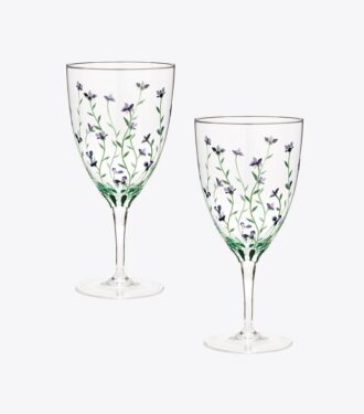 Bicchieri da acqua Jolie Fleur, set da 2