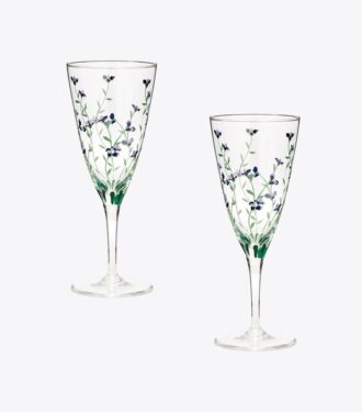 Bicchieri da champagne Jolie Fleur, set da 2