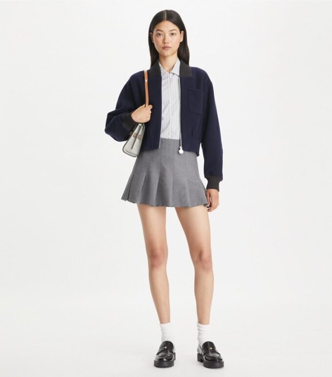 Bomber in lana
