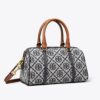 Borsa a barilotto con monogramma T Monogram