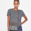 Borsa a barilotto con monogramma T Monogram