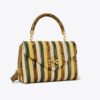 Borsa a mano piccola Kira Stripe con manico superiore Borsa a mano piccola Kira Stripe con manico superiore