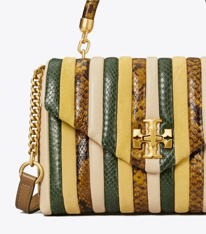 Borsa a mano piccola Kira Stripe con manico superiore Borsa a mano piccola Kira Stripe con manico superiore