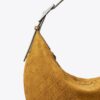 Borsa a palloncino in pelle scamosciata con T Monogram Borsa a palloncino in pelle scamosciata con T Monogram