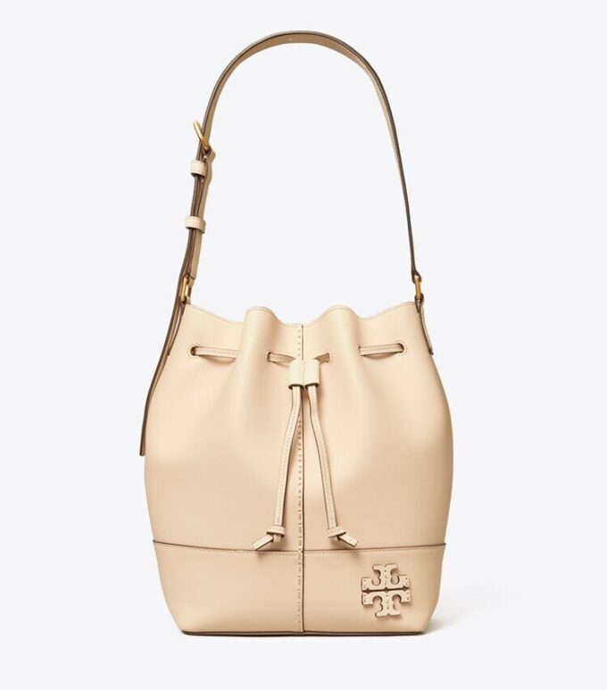 Borsa a secchiello con coulisse liscia McGraw Borsa a secchiello con coulisse liscia McGraw