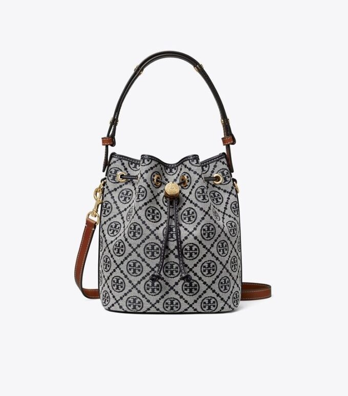 Borsa a secchiello con monogramma T Monogram Borsa a secchiello con monogramma T Monogram