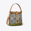 Borsa a secchiello con monogramma T Monogram color block Borsa a secchiello con monogramma T Monogram color block