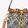 Borsa a secchiello con monogramma T Monogram color block Borsa a secchiello con monogramma T Monogram color block