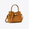 Borsa a secchiello Mini Romy in pelle scamosciata