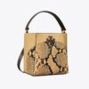Borsa a secchiello piccola McGraw con stampa serpente Borsa a secchiello piccola McGraw con stampa serpente