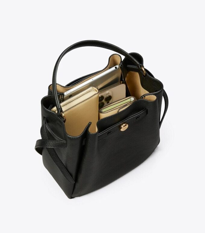 Borsa a secchiello Romy con T Monogram Borsa a secchiello Romy con T Monogram