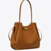Borsa a secchiello Romy in pelle scamosciata grande Borsa a secchiello Romy in pelle scamosciata grande