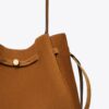 Borsa a secchiello Romy in pelle scamosciata grande Borsa a secchiello Romy in pelle scamosciata grande