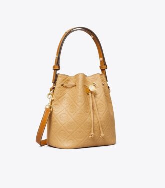 Borsa a secchiello T Monogram Pebble