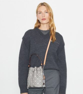 Borsa a secchiello T Monogram Utility