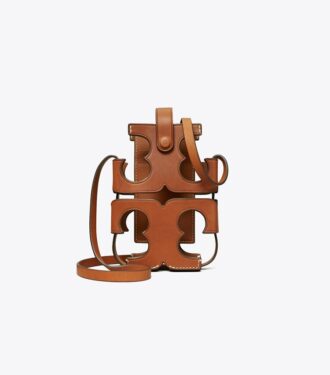 Borsa a tracolla con logo ritagliato